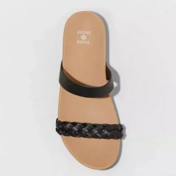 Women's Dani Slide Sandals Black - Shade & Shore™ - Picture 2 of 4